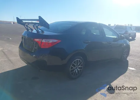 2017 Toyota Corolla Le из США, поврежденный, VIN 2T1BURHE0HC806097